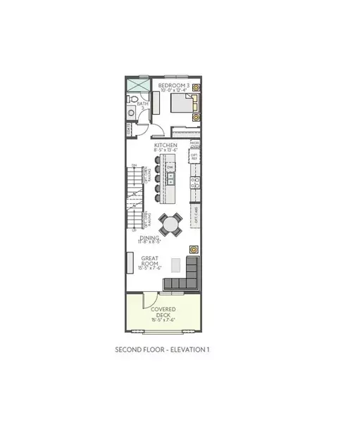 Floorplan - 4301 Elderbrook Ln, Pleasanton, CA 94566 photo 2 of 3