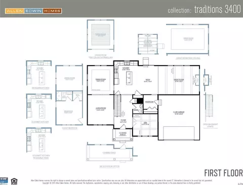 Floorplan - Alstott Drive, Howell, MI 48843 photo 1 of 5