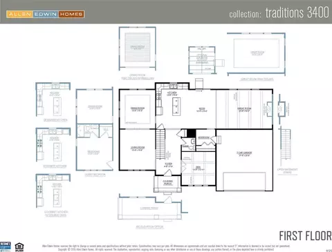 Floorplan - Alstott Drive, Howell, MI 48843 photo 1 of 4