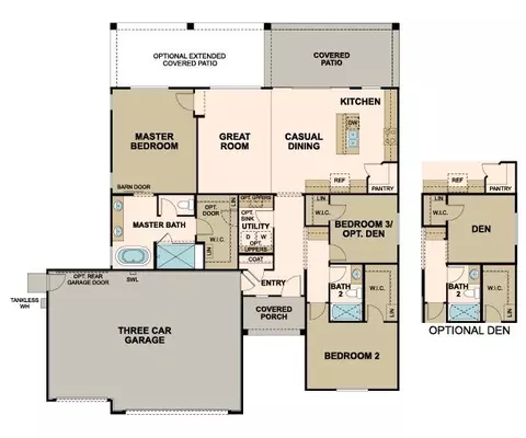 Floorplan - 7746 E 36th Pl, Yuma, AZ 85365 photo 1 of 1