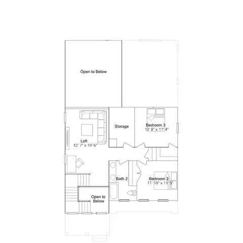 Floorplan - 85 Sandy Bottom Cir, Ranson, WV 25438 photo 2 of 9