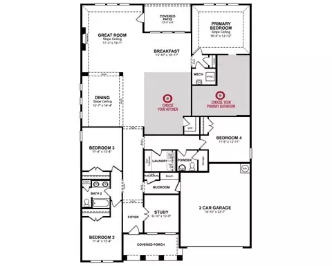 Floorplan - 2007 Trophy Dr, Heath, TX 75032 photo 1 of 1