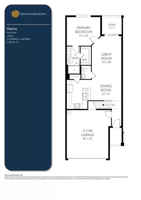 Floorplan - 357 Woods Ln, Saint Augustine, FL 32092 photo 2 of 2