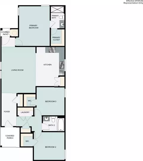 Floorplan - 103 Roost Rd, Elgin, TX 78621 photo 1 of 1
