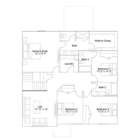 Floorplan - 2872 Harbins Rd, Bethlehem, GA 30620 photo 2 of 2