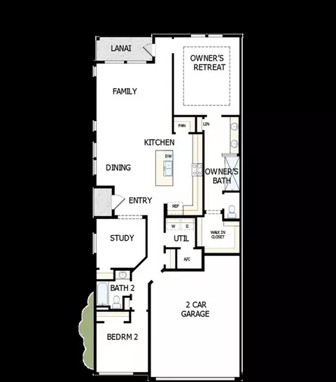 Floorplan - 724 Windchime St, Yulee, FL 32097 photo 1 of 1
