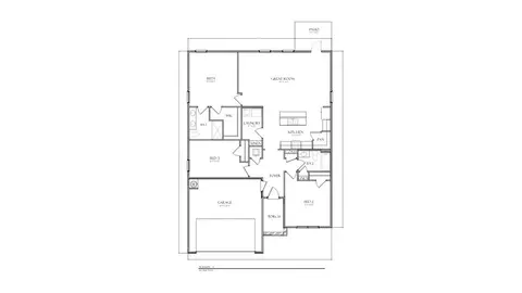 Floorplan - 5825 Cactus Dr, Milton, FL 32583 photo 1 of 1