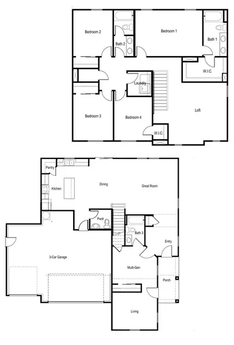 Floorplan - 7300 Brenner Pass Way, Bakersfield, CA 93313 photo 1 of 1
