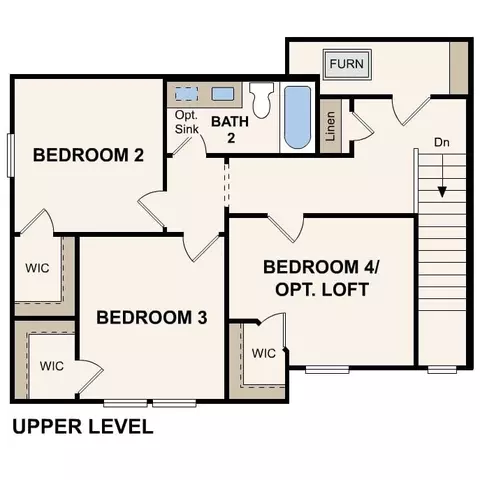 Floorplan - 10827 Red Flagstone Dr, Conroe, TX 77306 photo 2 of 2