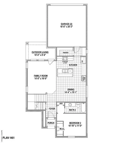 Floorplan - Model Coming Soon, Celina, TX 75009 photo 1 of 4