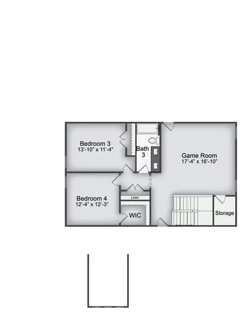 Floorplan - 8920 Brook Trout Ln, Willow Spring, NC 27592 photo 2 of 2