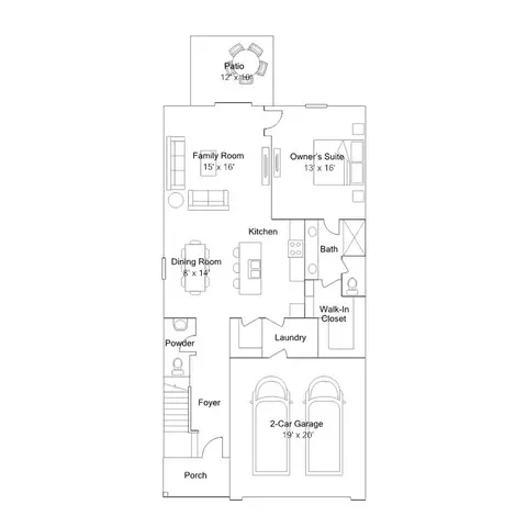 Floorplan - 545 Cambria Dr, Longs, SC 29568 photo 1 of 3