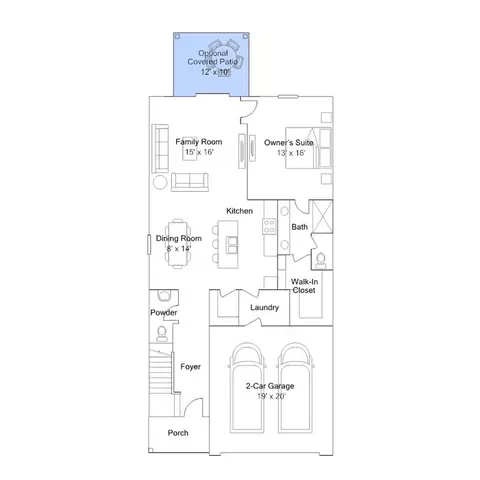 Floorplan - 545 Cambria Dr, Longs, SC 29568 photo 2 of 3