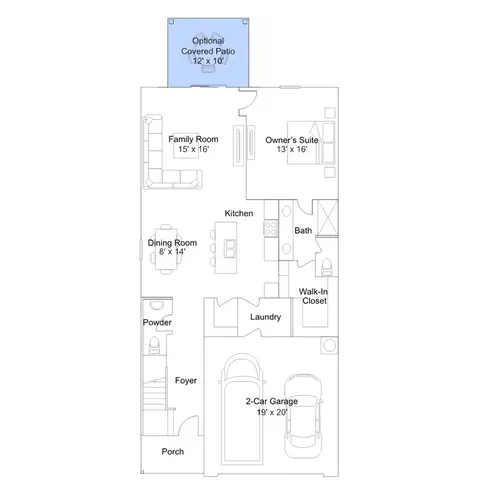 Floorplan - 545 Cambria Dr, Longs, SC 29568 photo 2 of 3
