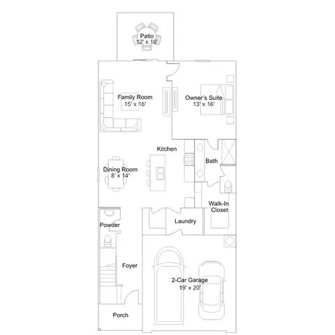 Floorplan - 545 Cambria Dr, Longs, SC 29568 photo 1 of 3