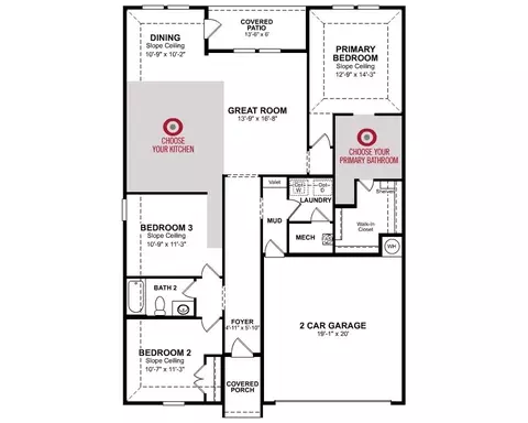Floorplan - 3205 Cross Shore Dr, Anna, TX 75409 photo 1 of 1