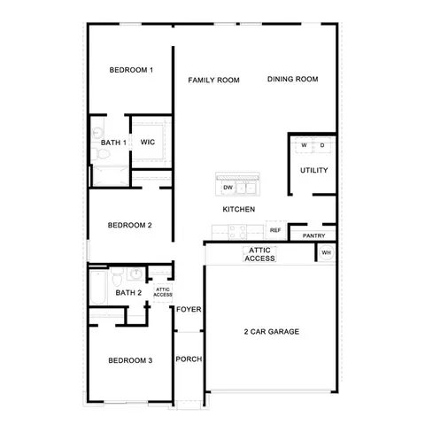 Floorplan - 10117 Curb Strap Dr, Austin, TX 78724 photo 1 of 1
