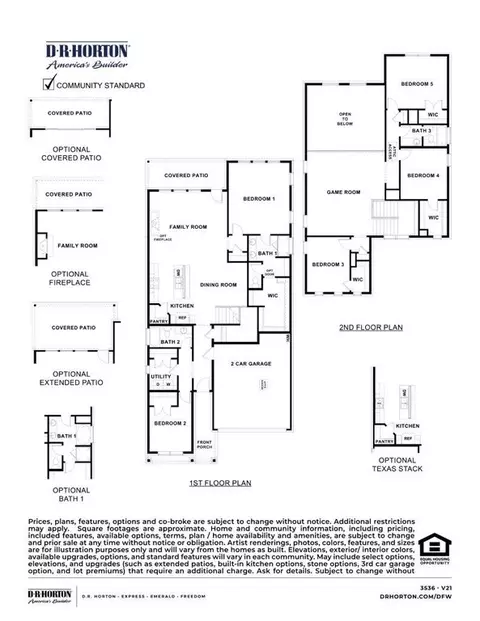 Floorplan - 1604 Buckskin Rd, Oak Point, TX 75068 photo 1 of 1