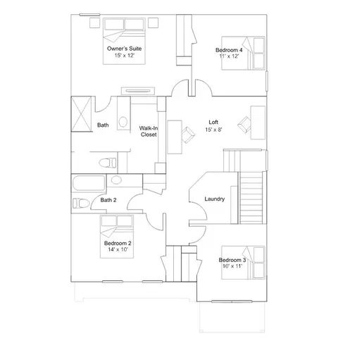 Floorplan - 1124 Saddle Dr, Guthrie, OK 73044 photo 3 of 3