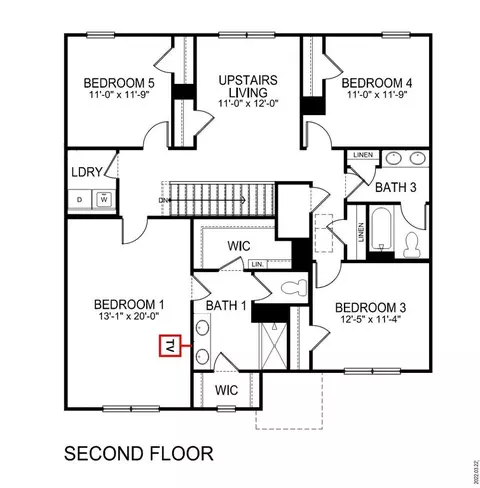 Floorplan - 1076 Secrest Commons Dr, Monroe, NC 28112 photo 2 of 2