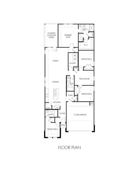 Floorplan - 3511 Grand Laurel Rd, Buda, TX 78610 photo 1 of 1