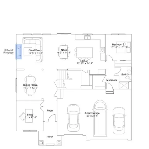 Floorplan - 155 Th St E, Rosemount, MN 55068 photo 2 of 9