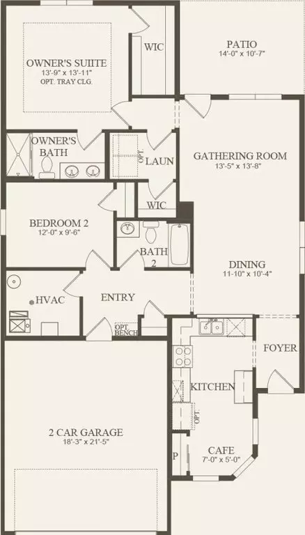 Floorplan - 19065 101st Pl, Rogers, MN 55374 photo 1 of 3