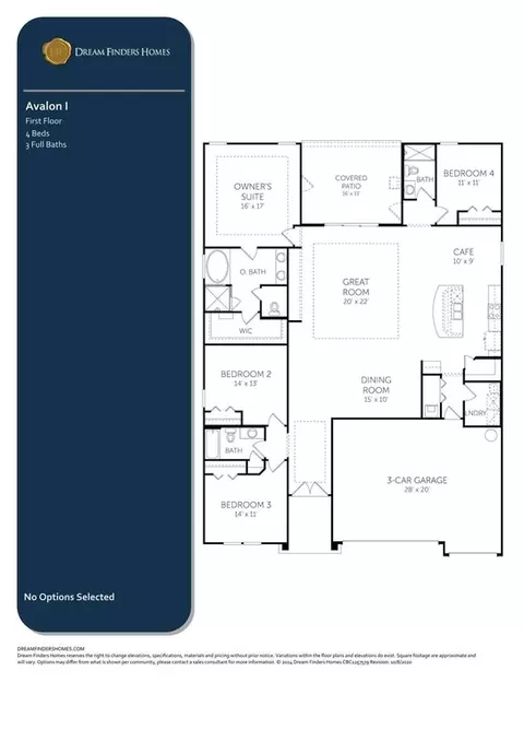 Floorplan - 24 Goldcrest Way, Saint Augustine, FL 32092 photo 1 of 1