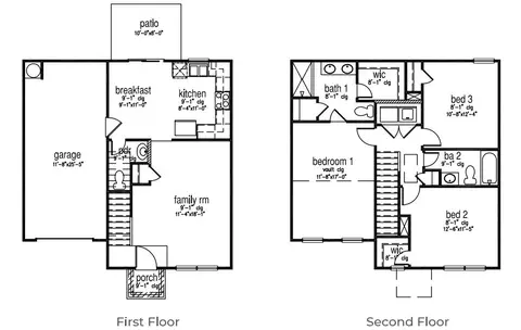 Floorplan - 176 William Clark Blvd, Santee, SC 29142 photo 1 of 1