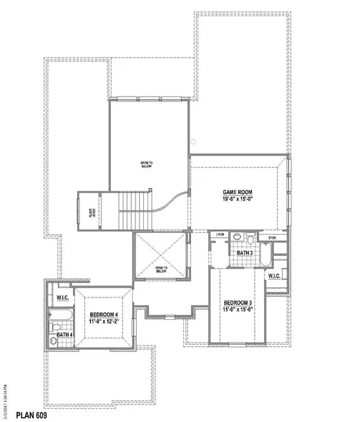 Floorplan - 910 Shooting Star Dr, Prosper, TX 75078 photo 4 of 5