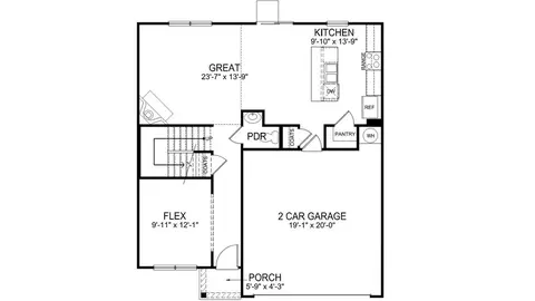 Floorplan - 172 Falling Up Ln, Salisbury, NC 28147 photo 1 of 3