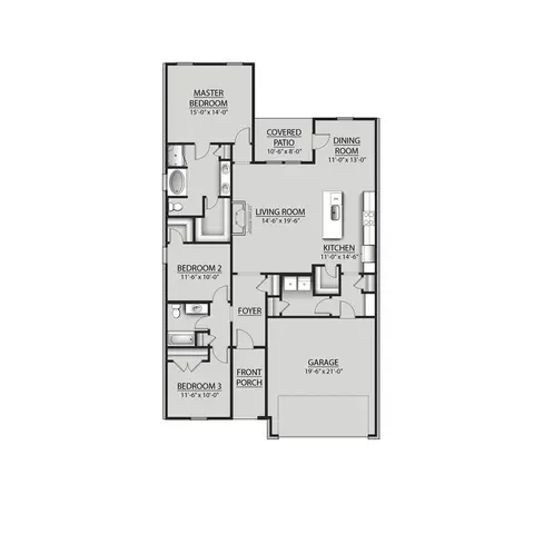 Floorplan - 210 Judice Ln, Duson, LA 70529 photo 1 of 1