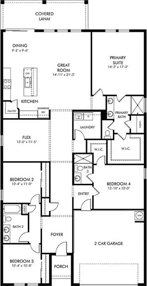 Floorplan - 104 Foresthaven St, Ormond Beach, FL 32174 photo 1 of 1