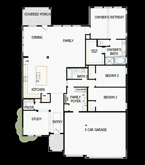 Floorplan - 217 Painters Ridge Ct, Willis, TX 77318 photo 1 of 1