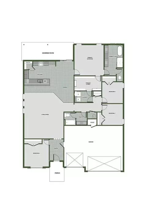 Floorplan - Vaughn Road, Centerton, AR 72719 photo 1 of 2