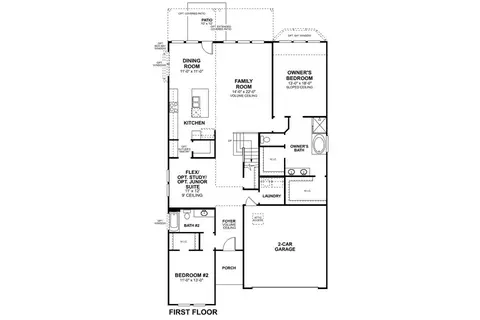 Floorplan - 7304 Poplar Dr, Argyle, TX 76226 photo 2 of 5