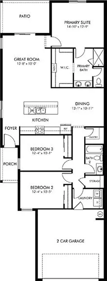 Floorplan - 104 Foresthaven St, Ormond Beach, FL 32174 photo 1 of 1