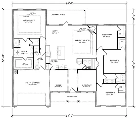 Floorplan - 22 Whistlestop, Sumrall, MS 39482 photo 2 of 2