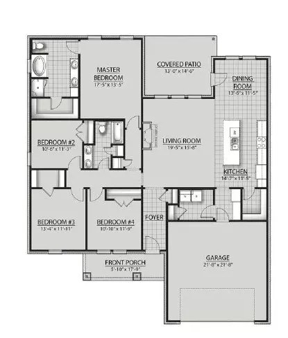 Floorplan - 169 E Tweet St, Freeport, FL 32439 photo 1 of 1