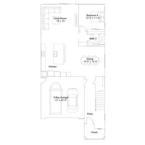 Floorplan - 12619 Harmon Rd, Poway, CA 92064 photo 1 of 2