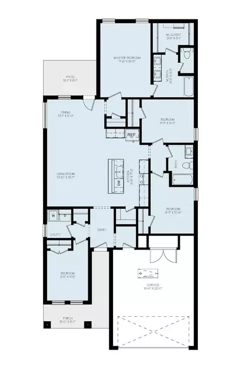 Floorplan - Undisclosed, Lubbock, TX 79407 photo 1 of 1