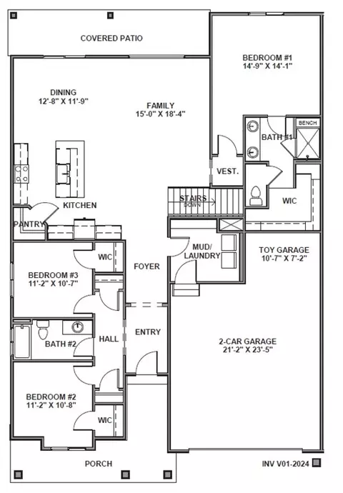 Floorplan - 4550 N Horton Way, Draper, UT 84020 photo 1 of 2