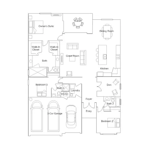 Floorplan - 20684 Cedar Mill Pl, Estero, FL 33928 photo 1 of 1