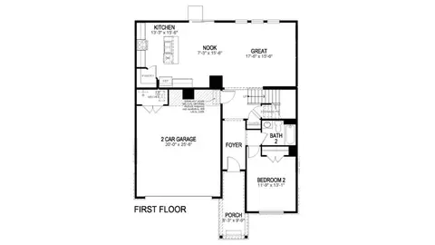 Floorplan - 841 Naismith Ln, Monument, CO 80132 photo 1 of 2