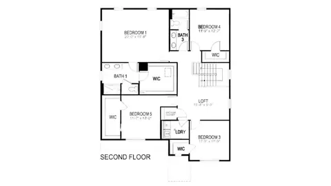 Floorplan - 841 Naismith Ln, Monument, CO 80132 photo 2 of 2