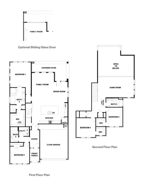 Floorplan - 2444 Tumbleweed Bnd, Leander, TX 78641 photo 1 of 1