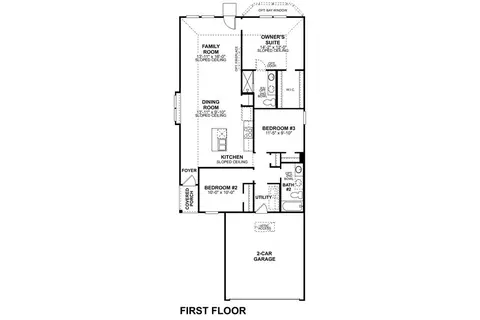 Floorplan - 6517 Adderly Rd, Pilot Point, TX 76258 photo 1 of 2