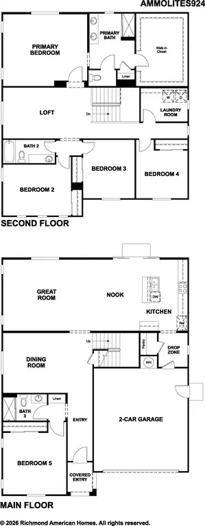 Floorplan - 26834 Farina Dr, Menifee, CA 92585 photo 1 of 1