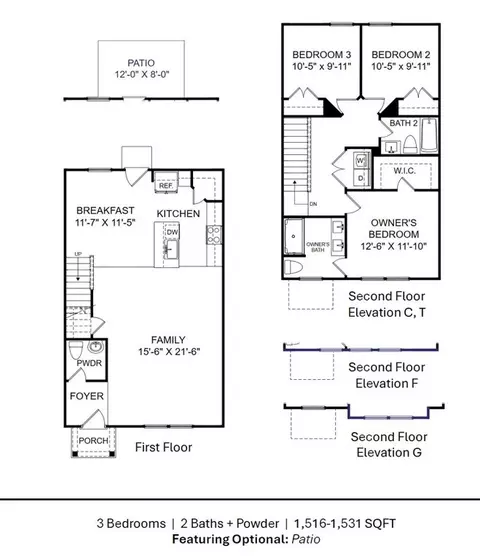 Floorplan - 309 Stonyway Ln, Easley, SC 29640 photo 1 of 1