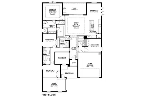 Floorplan - 5328 Teirgarten St, Saint Cloud, FL 34771 photo 1 of 2
